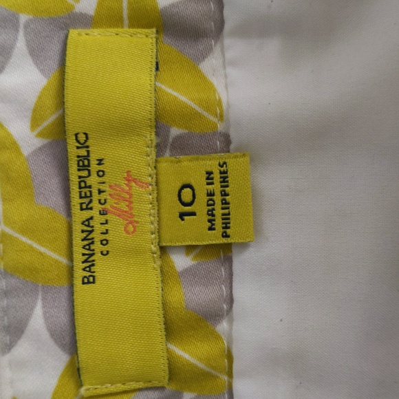 Banana Republic skirt, size 10, geometric pattern - Picture 4 of 6